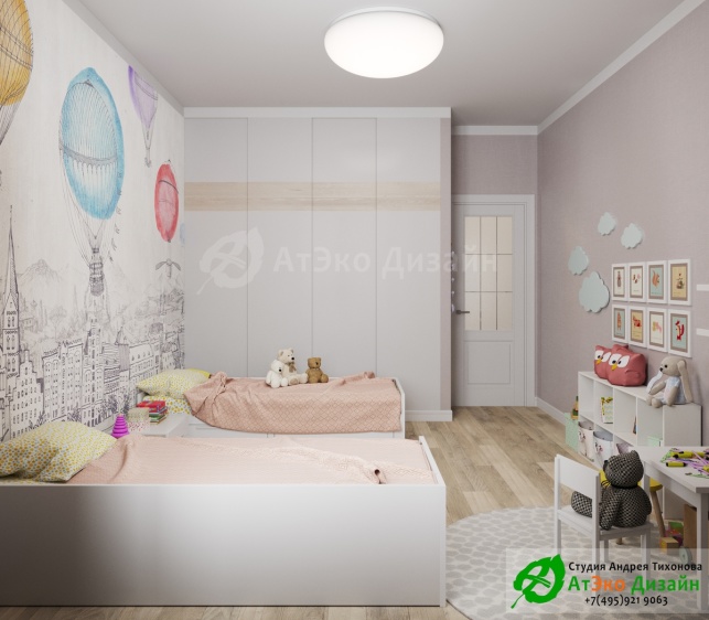 Сколково медовая дизайн детской комнаты