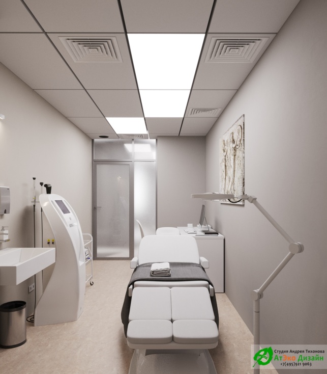 Дизайн проект АСТ-Клиник интерьер подсобного помещения